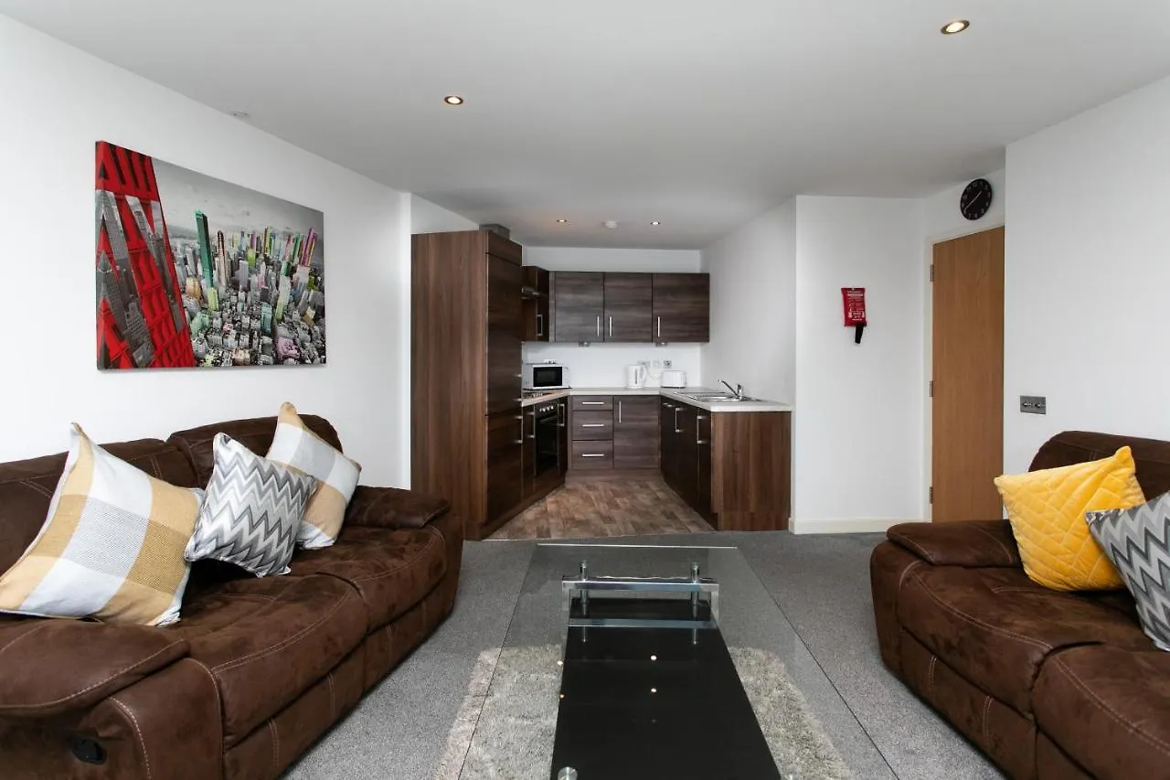Apartamento City View 2-Bedroom Flat In The Heart Of Belfast Reino Unido